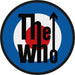 The Who - Fabric Target Design Patch (One Size) (Blue, White, Black