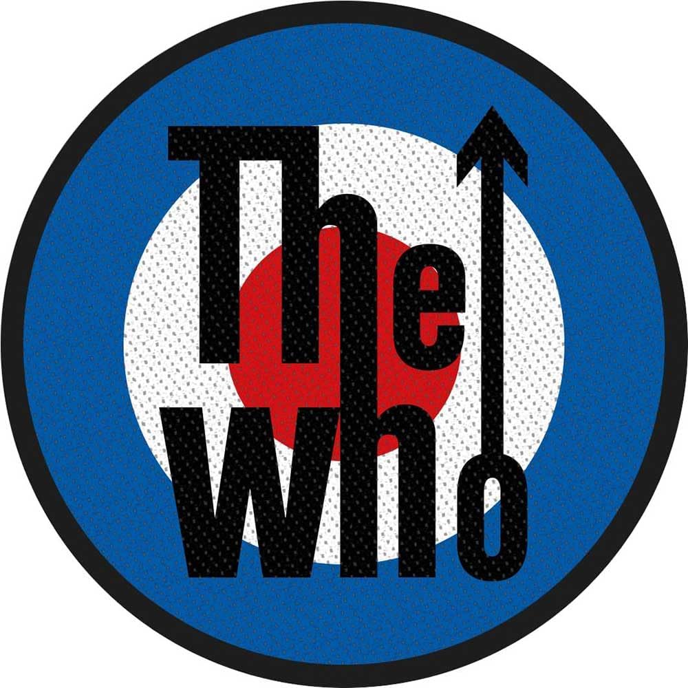 The Who - Fabric Target Design Patch (One Size) (Blue, White, Black