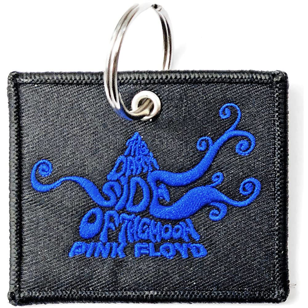 Pink Floyd Dark Side Of The Moon Swirl Plastic Key Chain, Multi-colored, One size