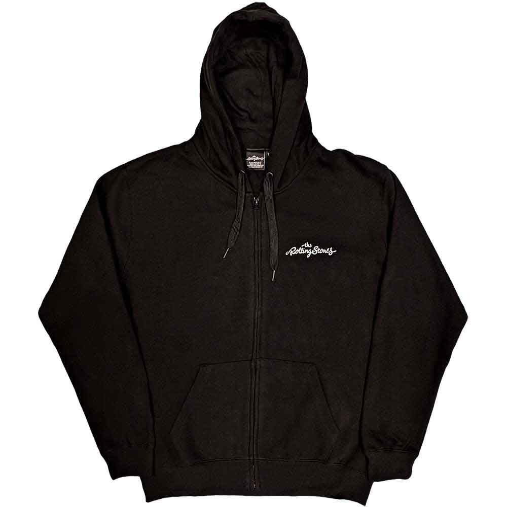 Rolling Stones Zip hoodie -XL- Classic Tongue Black