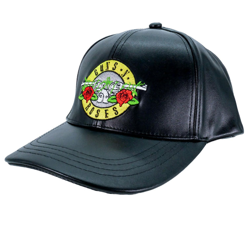 Guns N' Roses Unisex Baseball Cap: GnFnRs (Faux Leather