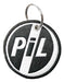 Rock Off PIL Public Image Ltd Keyring keychain Patch Circle Logo Official