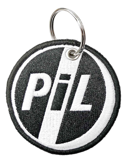 Rock Off PIL Public Image Ltd Keyring keychain Patch Circle Logo Official