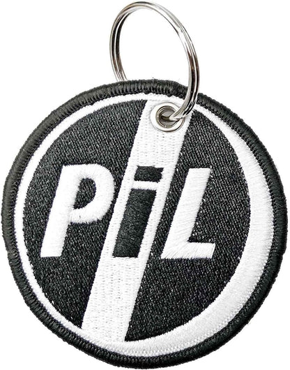 Rock Off PIL Public Image Ltd Keyring keychain Patch Circle Logo Official