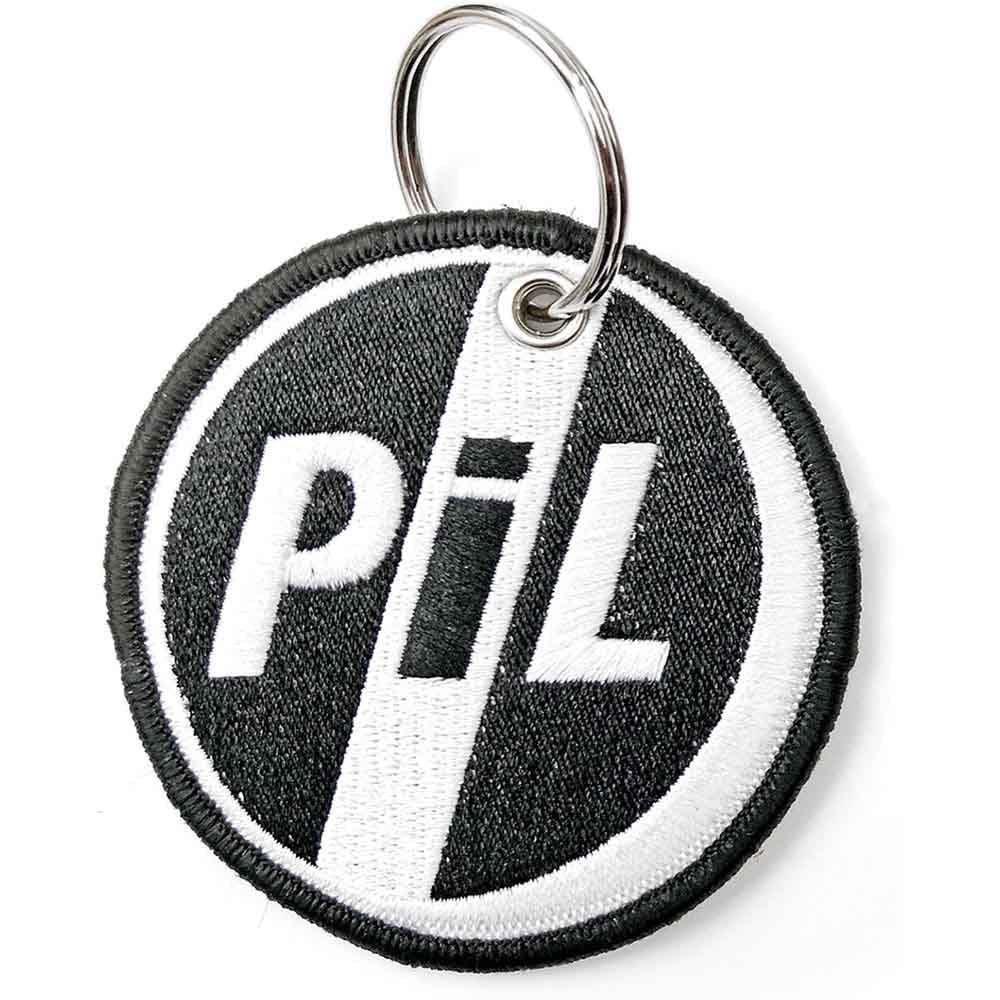 Rock Off PIL Public Image Ltd Keyring keychain Patch Circle Logo Official