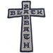 Black Sabbath Patch Cross Band Logo Official One Size