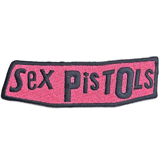 Sex Pistols Patch Logo Pink/Black