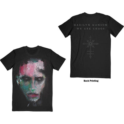 T-Shirt # Large Unisex Black # We Are Chaos