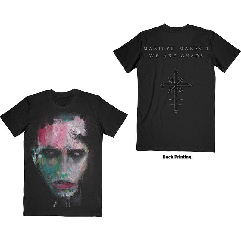 T-Shirt # Large Unisex Black # We Are Chaos