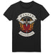 Bon Jovi T Shirt Wanted Dead Or Alive Flames Band Logo New Official Men's Black Size XL