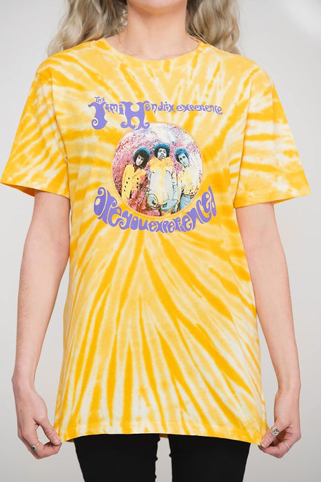 Jimi Hendrix T Shirt are You Experienced Official Unisex Tie Dye