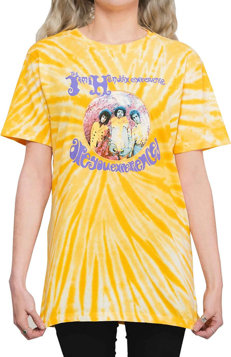 Jimi Hendrix T Shirt are You Experienced Official Unisex Tie Dye