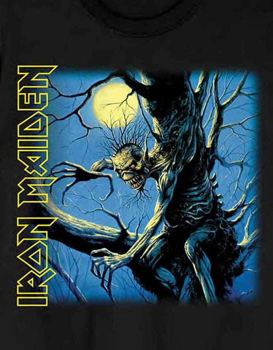 Iron Maiden T Shirt Fear of The Dark Moonlight Band Logo Official Mens