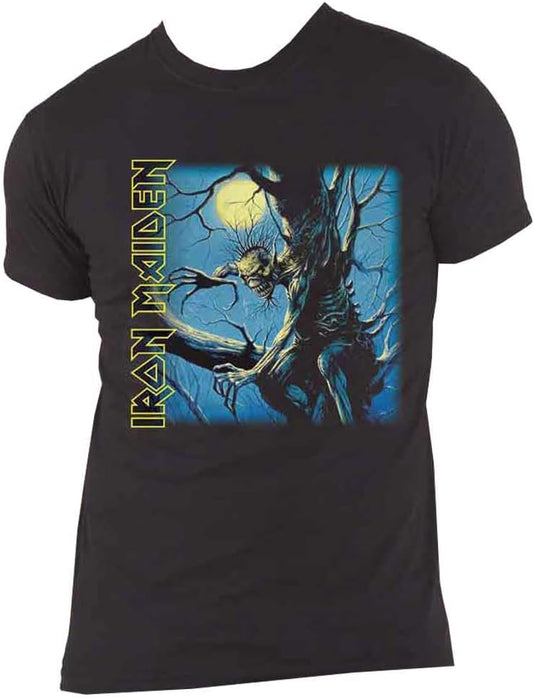 Iron Maiden T Shirt Fear of The Dark Moonlight Band Logo Official Mens