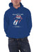 Rolling Stones The Hoodie Havana Cuba Band Logo Official Mens Navy Blue Pullover