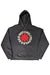 Rage Against The Machine Red Hot Chili Peppers Classic Asterisk Official Unisex Hoodie M Charcoal