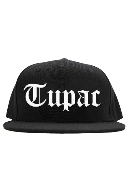 Tupac Baseball Cap 2pac All Eyez Official Black Snapback One Size