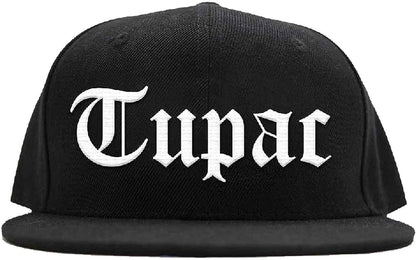 Tupac Baseball Cap 2pac All Eyez Official Black Snapback One Size