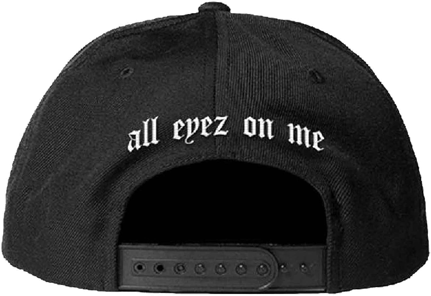 Tupac Baseball Cap 2pac All Eyez Official Black Snapback One Size