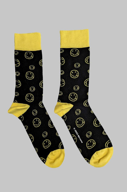 Rock Off officially licensed products Nirvana Ankle Socks