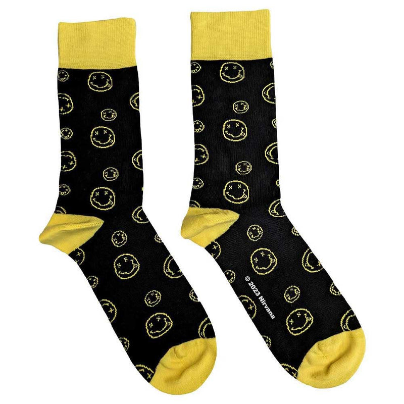 Rock Off officially licensed products Nirvana Ankle Socks