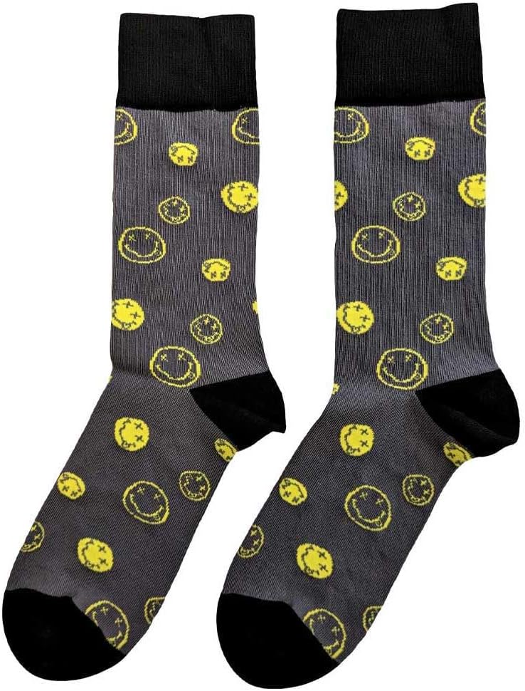 Rock Off officially licensed products Nirvana Ankle Socks