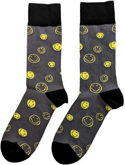 Rock Off officially licensed products Nirvana Ankle Socks