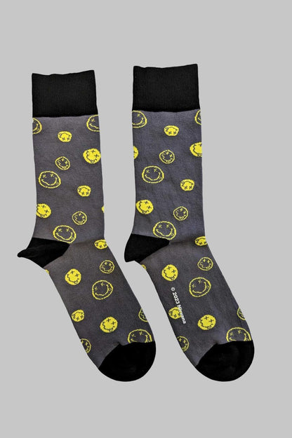 Rock Off officially licensed products Nirvana Ankle Socks
