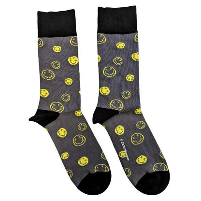 Rock Off officially licensed products Nirvana Ankle Socks