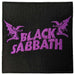 Rock Off officially licensed products Black Sabbath Wavy Logo and Daemons Woven Patch One Size
