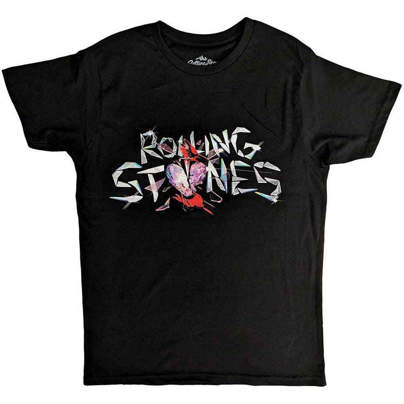 The Rolling Stones T Shirt Hackney Diamonds Glass Logo New Official Unisex Size L