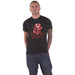 The Rolling Stones T Shirt Hackney Diamonds Cracked Glass Tongue Official XXL Black