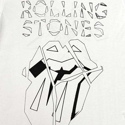 The Rolling Stones T Shirt Hackney Diamonds Tongue Outline Official White XL white