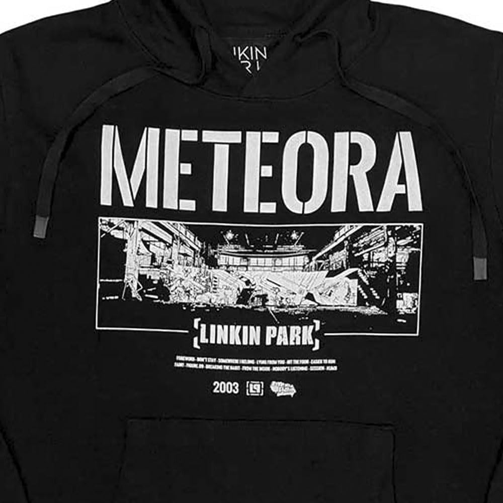 Rock Off officially licensed products Linkin Park Street Soldier Pullover Hoodie L Black