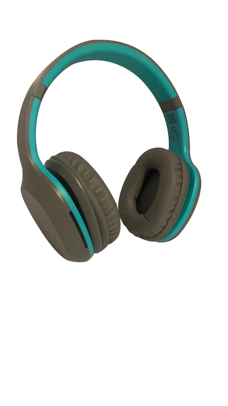 Xtra Bass Headset Grey Blue 36 Hours