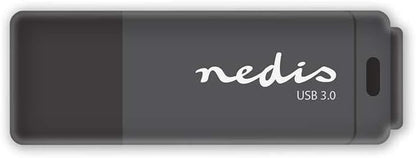 Nedis USB 3.0 Flash Drive 32 GB, Memory Stick with Reading 80 Mbps & Writing 9 Mbps Speed, Black