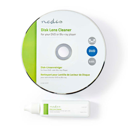 Pulisci Lente + Detergente (20 Ml) Lettore Blu Ray E DVD