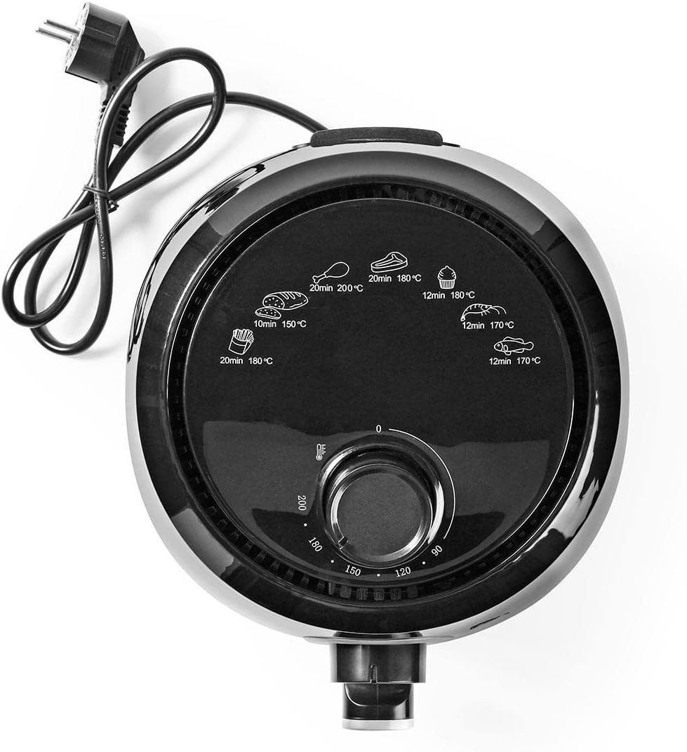 Friggitrice Ad Aria Calda 2,4L Black 1000 W