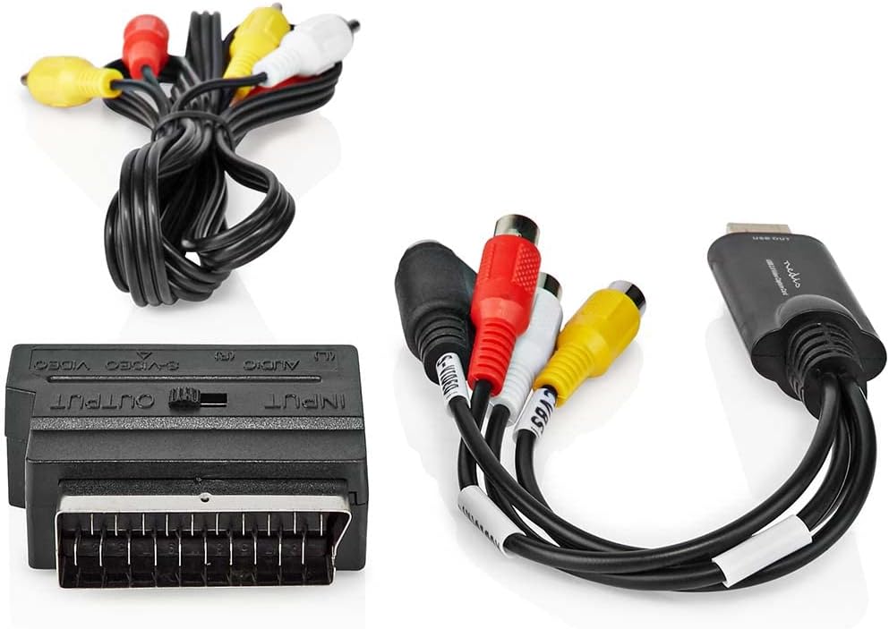 Grabber Video Usb 2.0, Cavo Scart, Cavo S-Video