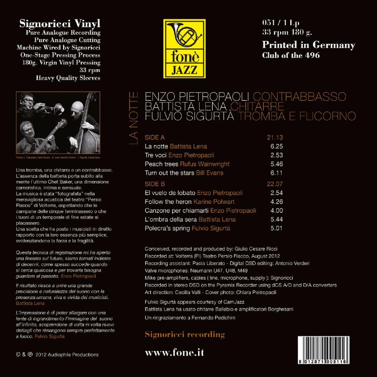 La Notte (180 Gr.)