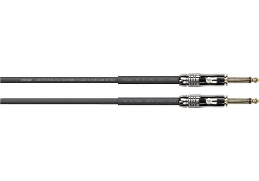 Quiklok ITST-JJ-3 Italian Standard Mono Jack Instrument Cable 3 m