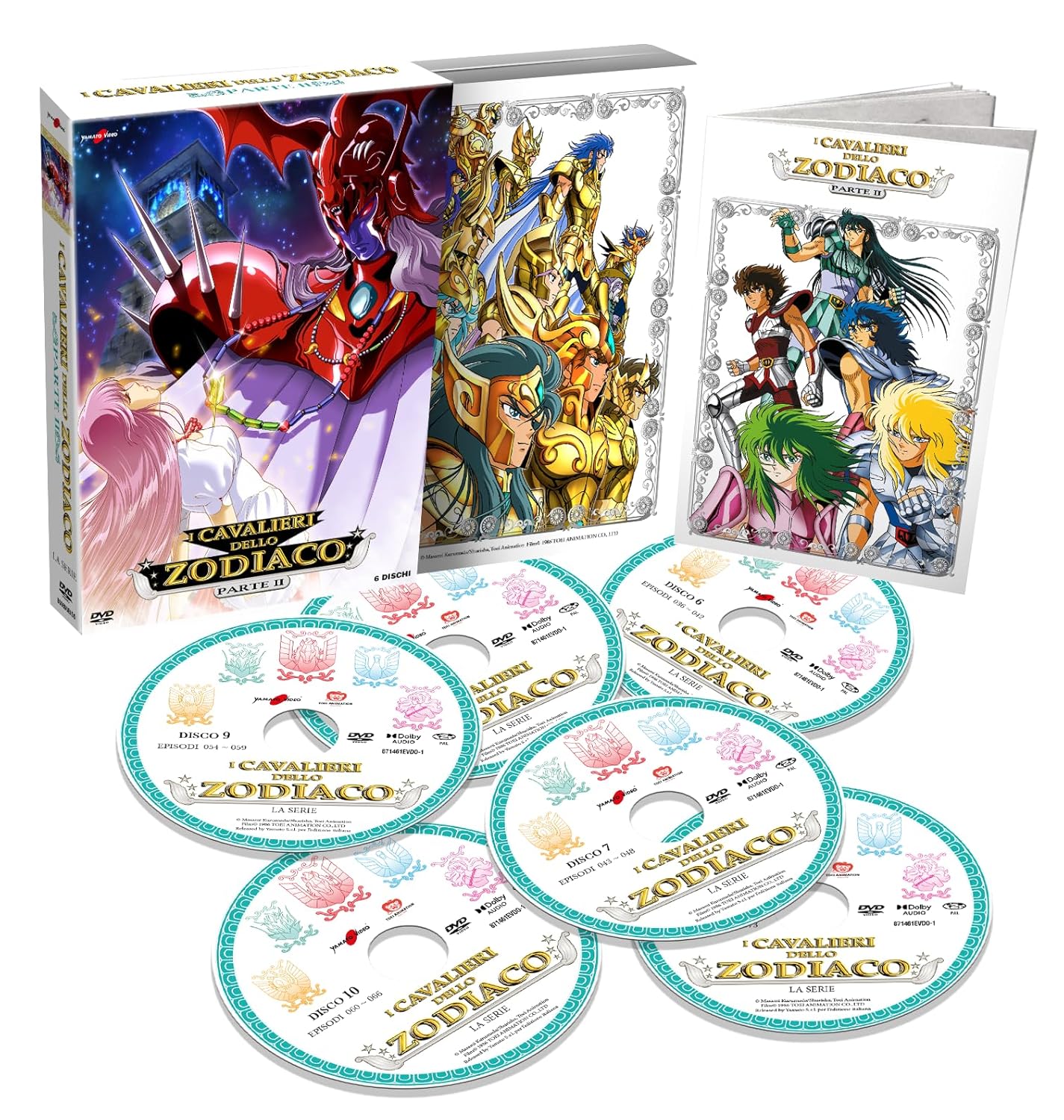 I Cavalieri Dello Zodiaco - Parte 2 - (6 Dvd