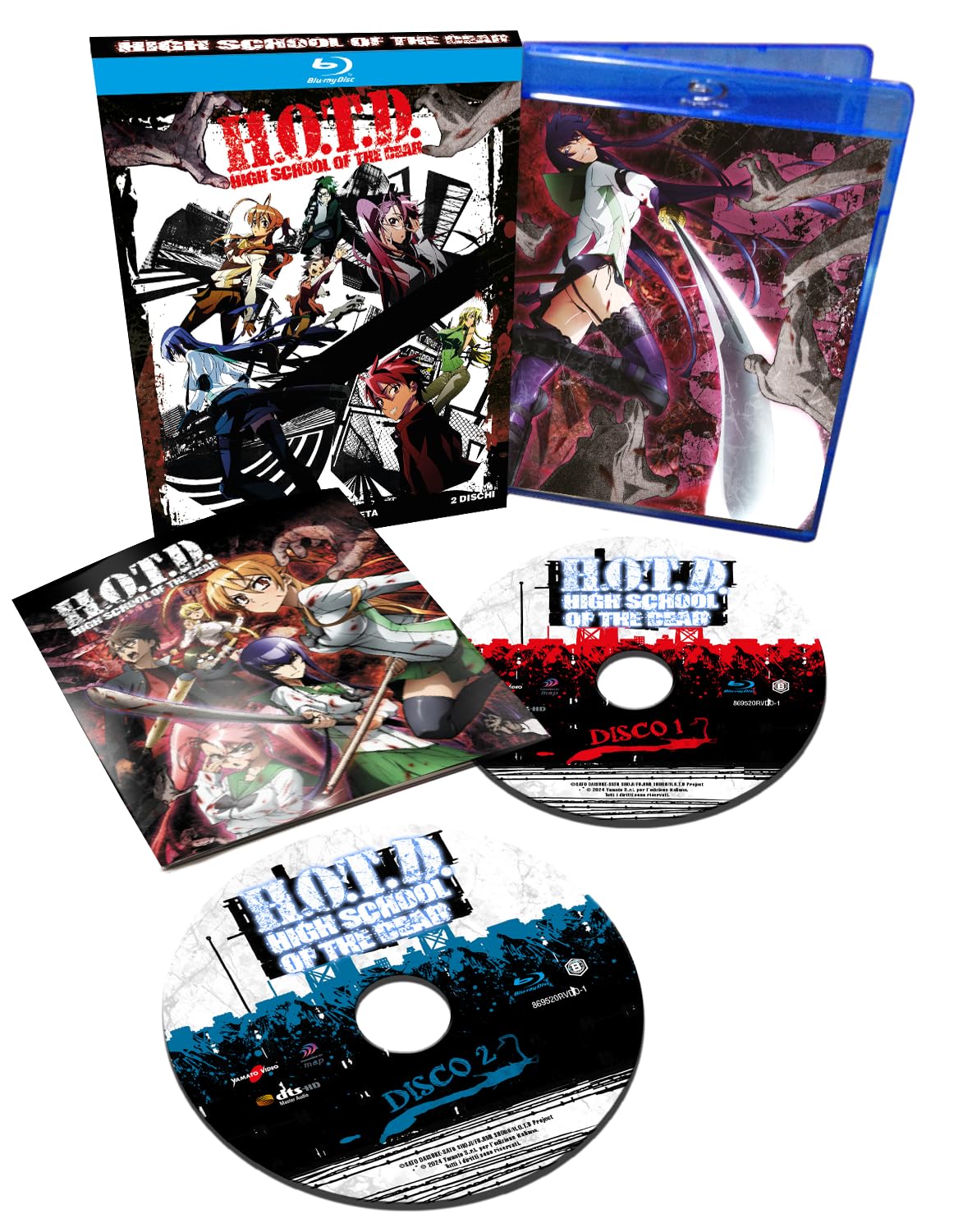 High School Of The Dead - La Serie Completa (2 Blu-Ray) - (Italian Import)