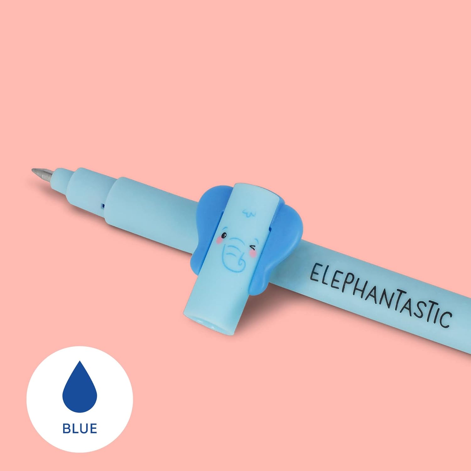 Legami Set of 3 gel pens. Savannah collection - Lion, Giraffe, Elephant