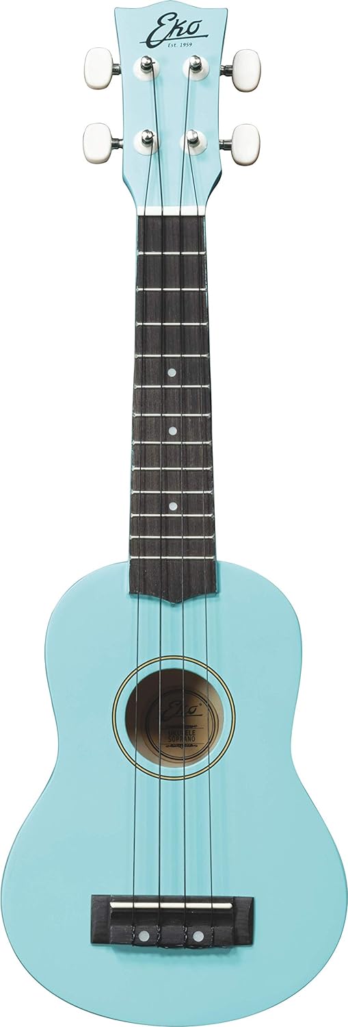 EKO Guitars PRIMO, 4-String Ukulele, Blue (06201011