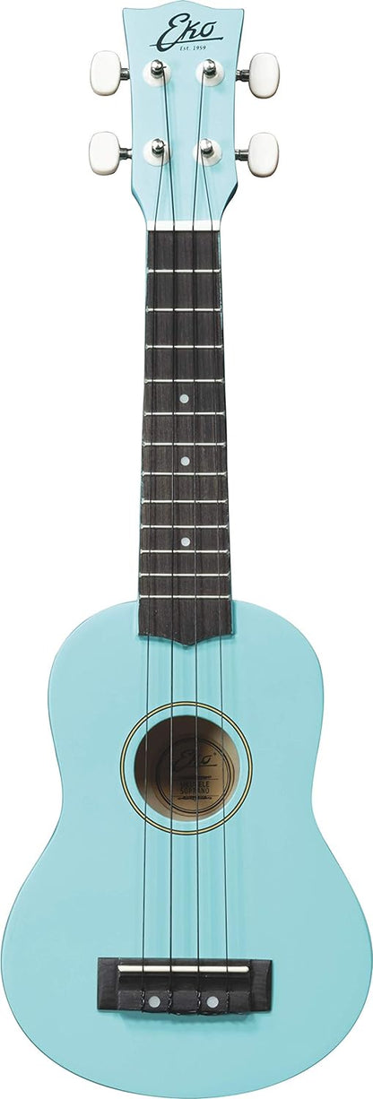 EKO Guitars PRIMO, 4-String Ukulele, Blue (06201011
