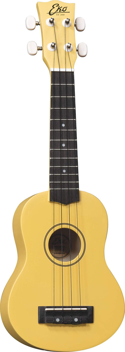 EKO Primo Series Ukulele - Yellow (06201012