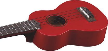 Ukulele A 4 Corde Rosso