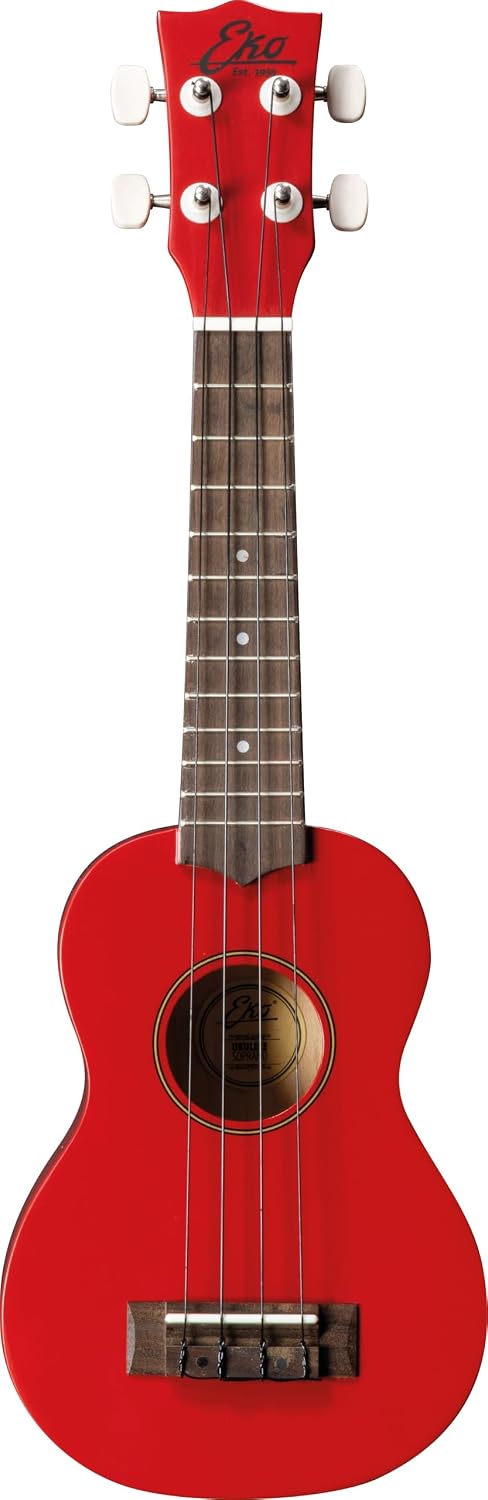 Ukulele A 4 Corde Rosso