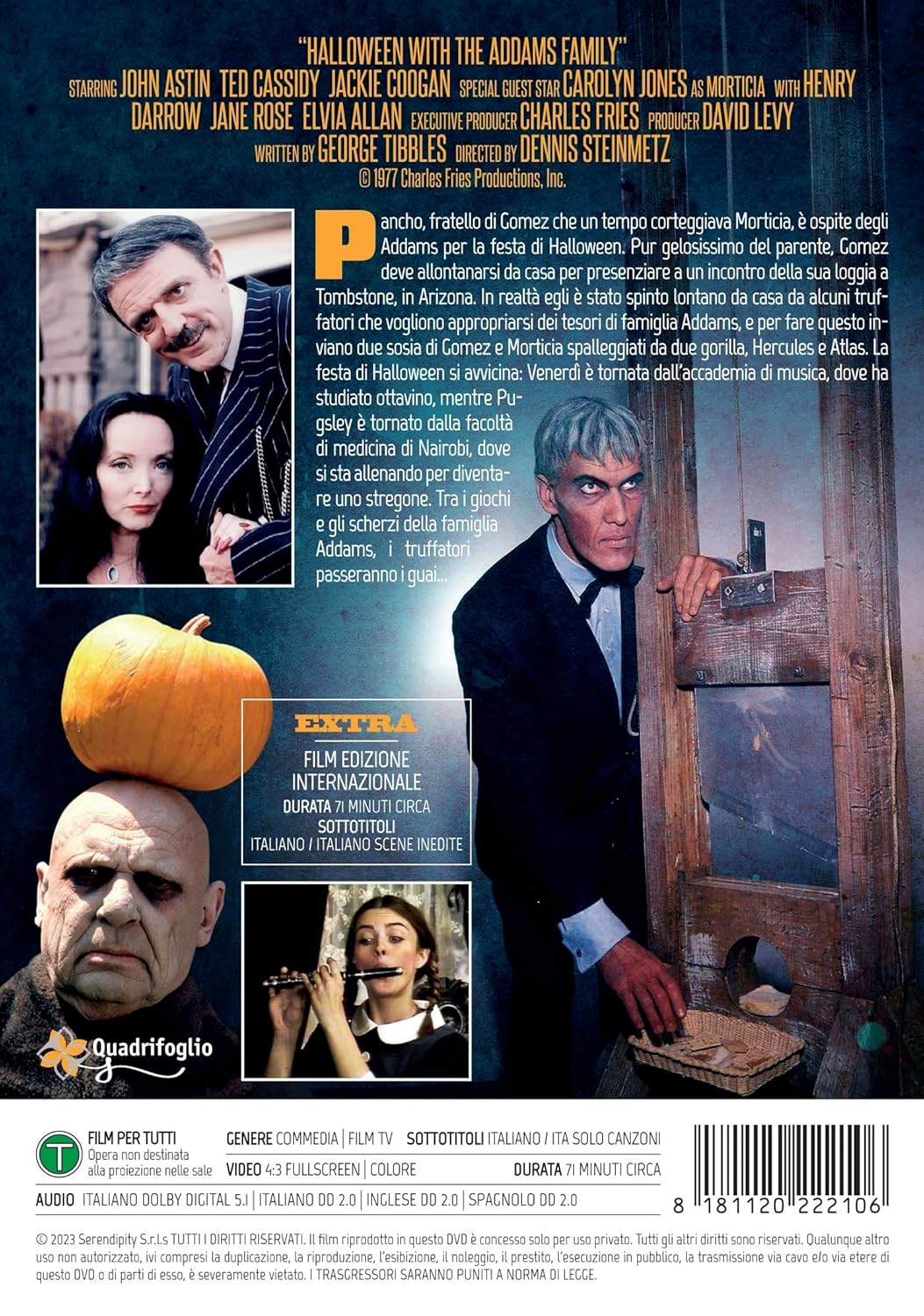 Halloween con la famiglia Addams